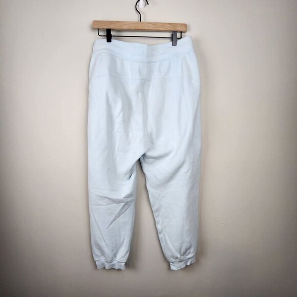 Lululemon sz 10 women light blue jogger pants joggers cropped - Picture 6 of 13